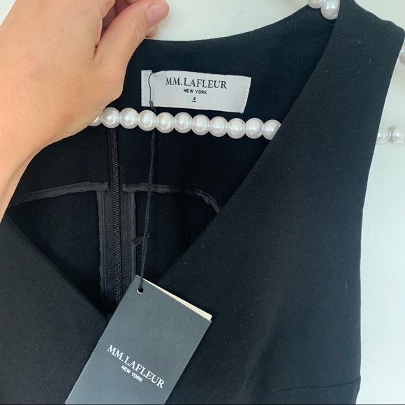 NWT MM Lafleur The Rachel Dress Textured Ponte - Picture 9 of 14